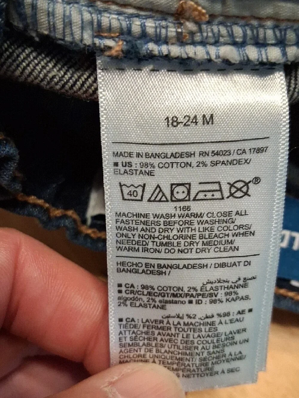 Old Navy Baby Distressed Skinny Jeans 1 Pair Size 12-18 M, 2 Pair Size 18-24 M